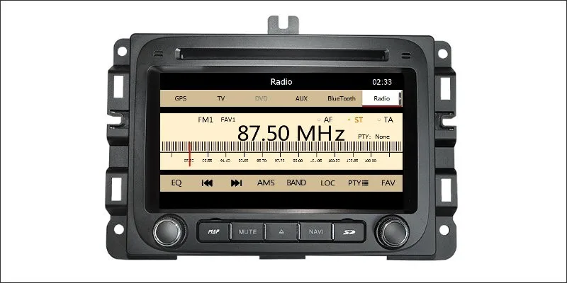 Best Liislee For Dodge RAM 1500 2014~2016 Stereo Radio CD DVD Player GPS NAVI Navigation 1080P HD Screen System Original NAVI Design 2