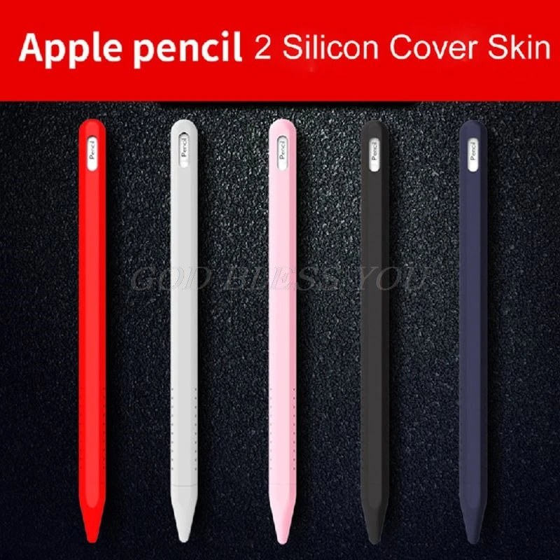 Мягкий защитный силиконовый чехол для Apple Pencil 2-го поколения защитный рукав для Apple Pencil 2 Grip S