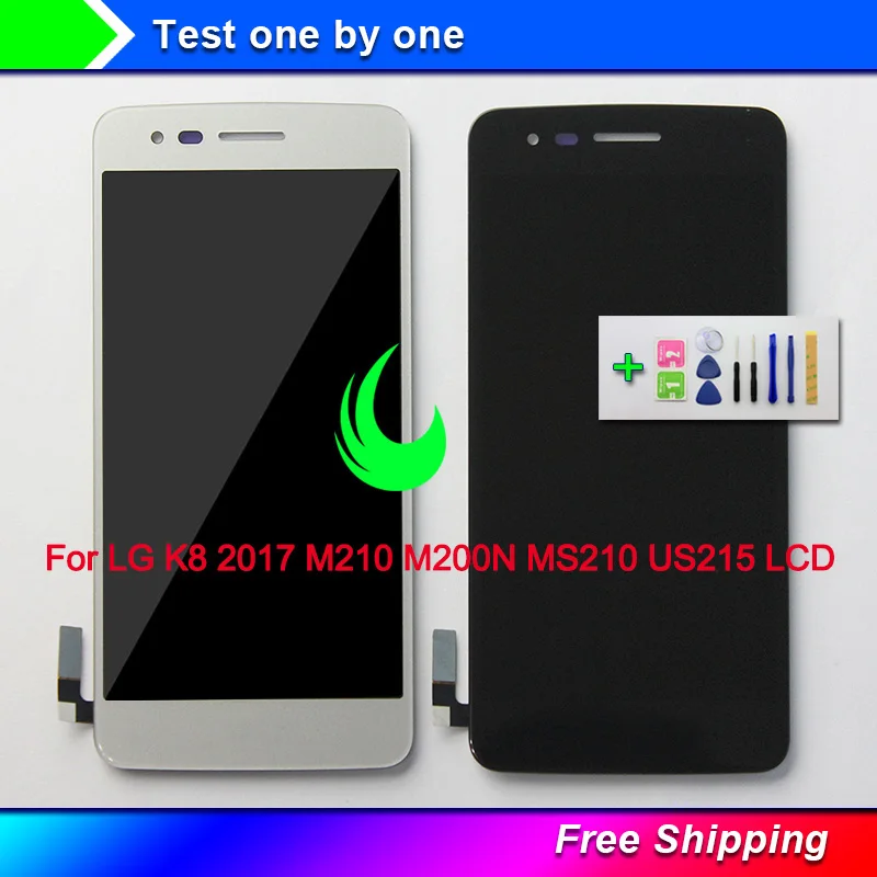 

5" Original Display For LG K8 2017 LCD Touch Screen Digitizer Assembly M210 M200N MS210 US215 LCD with Frame For LG K8 2017 LCD