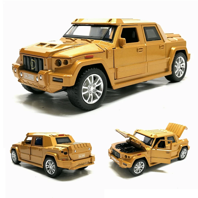 

1:32 Scale Kaibahe War Shield Metal Toy Alloy Car Diecast Toy Vehicles Car Model Miniature For Kids Christmas Toy Free Shipping