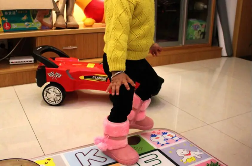 Girl's ball snow boots-32