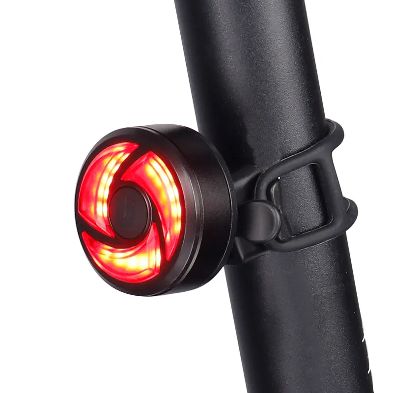 

Deemount BCL-222 Cycling Visual Warning Lamp 15 LED SMT Super Bright Bicycle Visual Warning Tail Lamp USB charge Cycle Lantern