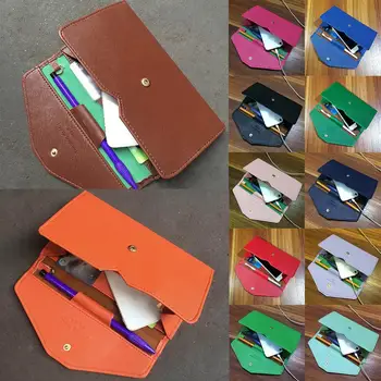 

New Long Women Purse Fashion Simple Coin Purse Card Holder Wallet Female High Quality Clutch Money Bag Leather Wallet