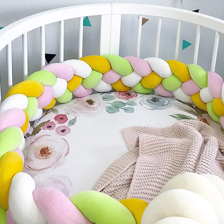 Colorful-Baby-Crib-Bumper-Newborn-Kids-Cot-Protection-Safety-Pad-Nordic-Knots-Baby-Room-Decoration-for-Bedding-Accessories-220cm-010