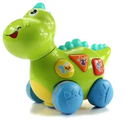 Новая детская игрушка музыкальная многофункциональная электрическая музыкальная игрушка динозавра забавные Обучающие Развивающие
