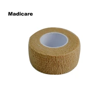 10 рулонов " x5yds самодостаточный Клейкая Лента бинты пальчиковая лента Радужный цвет первой помощи самодостаточный Перевязочные Бинты