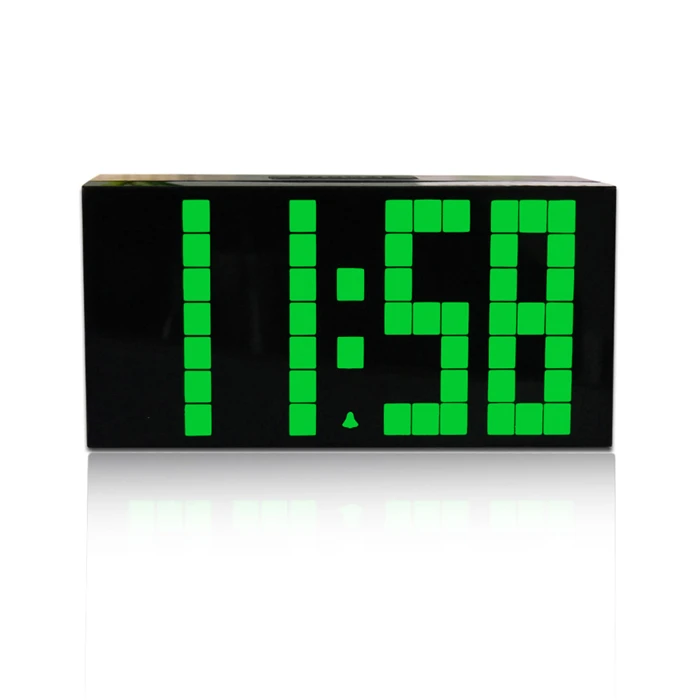 KOSDA цельные современные минималистичные часы для дома гостиной отключить будильник модные стильные декоративные часы - Цвет: Green