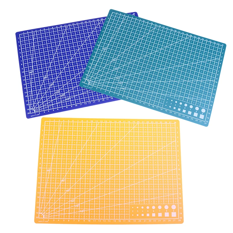 1 шт 30*22 см A4 линии сетки Самоисцеления коврик для резки Craft карты ткани кожи Бумага доска
