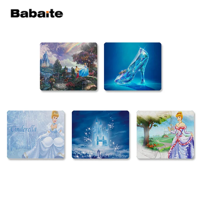 

Babaite New Design Cinderella Rubber Mouse Durable Desktop Mousepad Top Selling Wholesale Gaming Pad mouse