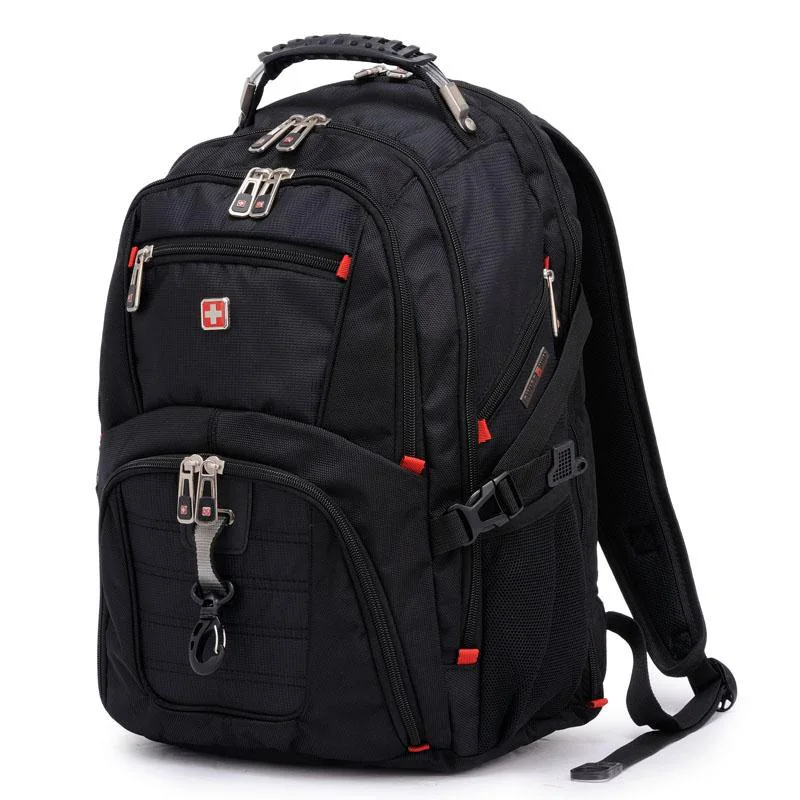 Frete grátis Original Swisswin 15.6 polegada bolsa para laptop mochila