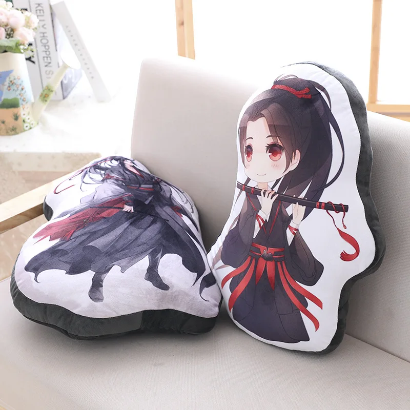Giancomics 50 см Mo Dao Zu Shi Wei Wuxian Lan Wangji плюшевая гуманоидная Подушка валик Grandmaster Demonic