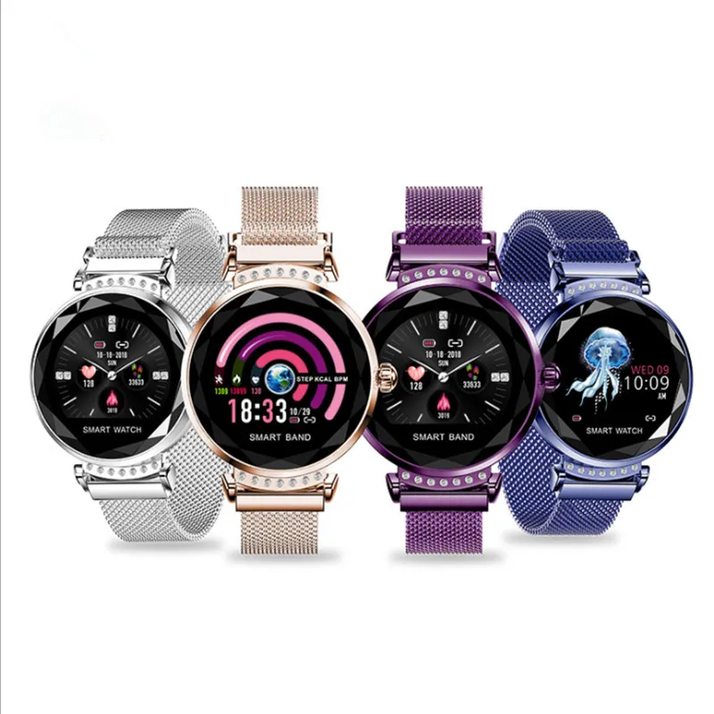 

H2 Smart Watch Women Intelligent Wristband Heart Rate Monitoring Ladies Fashion Sport Smartwatch Valentine's Day Gift