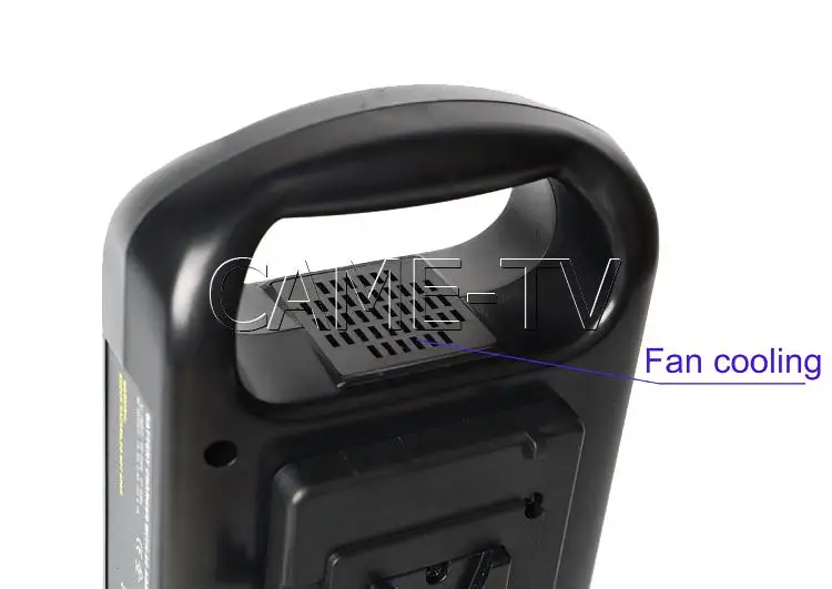 CAME-TV V-Mount зарядное устройство 24V XLR выход с двумя 130 ватт компактных батарей