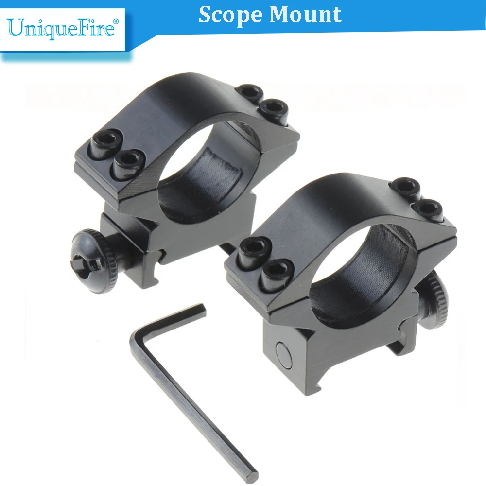

UniqueFire N26 Optical Sight Bracket Rifle Scope Mount Rings 1" ring 25.4mm Hunting Tool Accessorie For Flashlight&Laser