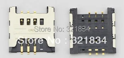 100pcs/lot micro sim card socket for replacement samsung S5570 I9000 I9003 I9008 S5360 C3750 S3650 N7000 W609 | Обустройство дома