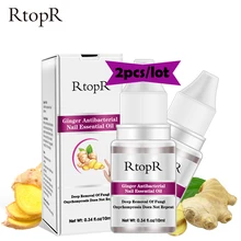 Имбирь антибактериальное лечение ногтей эфирное масло лечение Onychomycosis Paronychia против грибковой инфекции ногтей Уход за ногтями