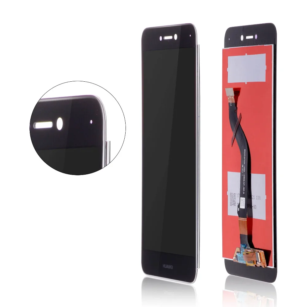 Продажа Дисплей для HUAWEI P8 Lite 2017 LCD в сборе с тачскрином на рамке Оригинал 5.2 черный белый золото синий