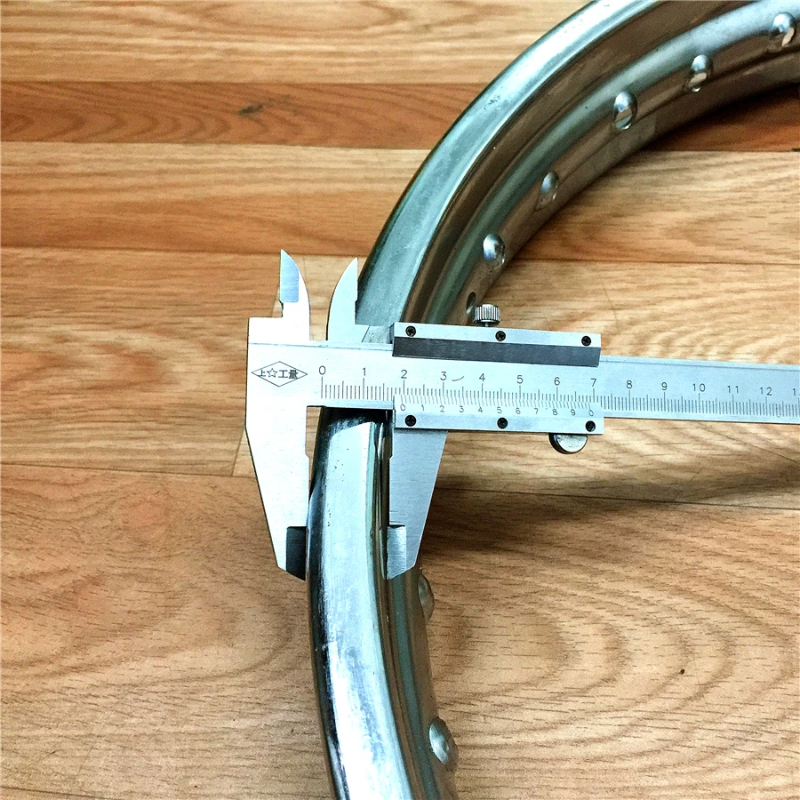 Motorcycle Wheel Motorcycle Rim 1.4/1.6/1.85/2.15/2.50/3.00x15x16x17x18x19x21 Rims 1pcs 36 Holes Stainless Steel 1.6X21