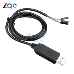 PL2303 PL2303HX USB к UART ttl кабель модуль 4 P 4 Pin RS232 конвертер Серийный адаптер кабель Модуль PL2303HX конвертер