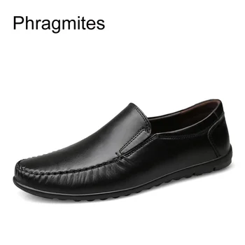 

Phragmites summer men shoes fashion small size 37-46 Gommino top grade genuine leather summer breathable hole shoes lazy loafers