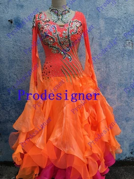

ballroom dress standard dancewear dancing dress Prodesigner