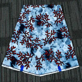 

white blue snow 2019 New National Wind Cotton Printed Fabric Plain Flower Printed Fabric Wholesale 40FS1322 african fabric