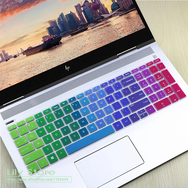 2017 15 6 дюймовая Защитная крышка для клавиатуры ноутбука HP Spectre x360 2018 ch011nr ch004na (с