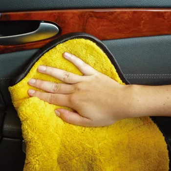 

New 1PC Car Washing Towel Durable Super Thick Plush Microfiber Car Cleaning Cloth