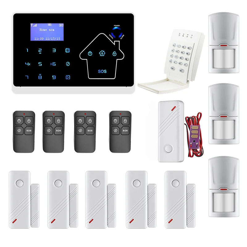 Touch Screen Wireless GSM SMS TEXT PSTN Telephone Landline Touch Keypad