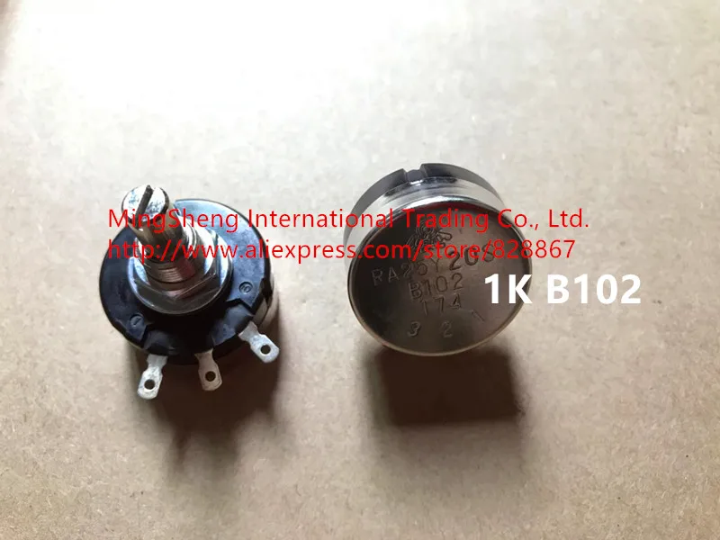 Оригинальный новый 100% одноповоротный потенциометр RA25Y20S B501 500R 1K 2K 5K 10K 20K 50R вокруг