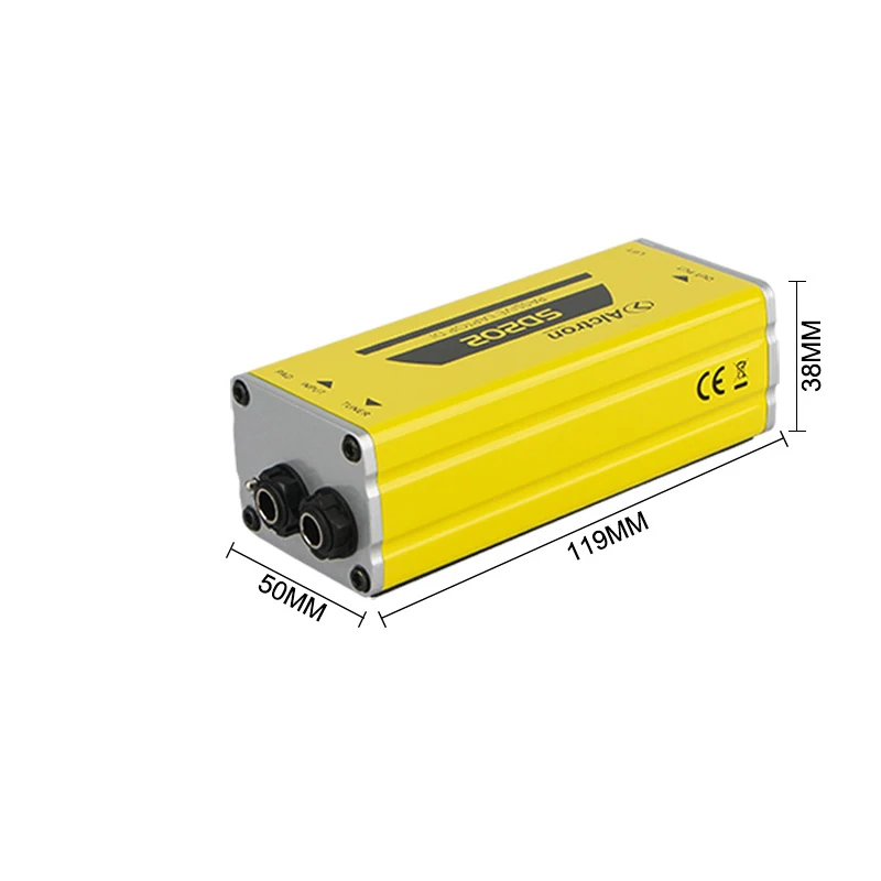 Alctron SD202 пассивный прямой бокс стерео DI моно для акустической гитары басов