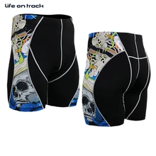 Для Мужчин's колготки Велоспорт Фитнес Вес одежда для бодибилдинига Спортивные шорты дышащая быстросохнущая Antisweat