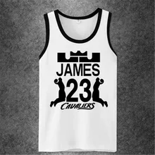 LeBron James майка Стивен Карри Уэйд Аллен Айверсон CP3 Kobe Bryant майка для тренировок Повседневная брендовая майка