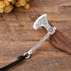 Dawapara Perun Axe Amulet Slavic Kolovrat Symbol Irish Knot Viking Axes Jewelry Charms Necklaces ► Photo 2/6