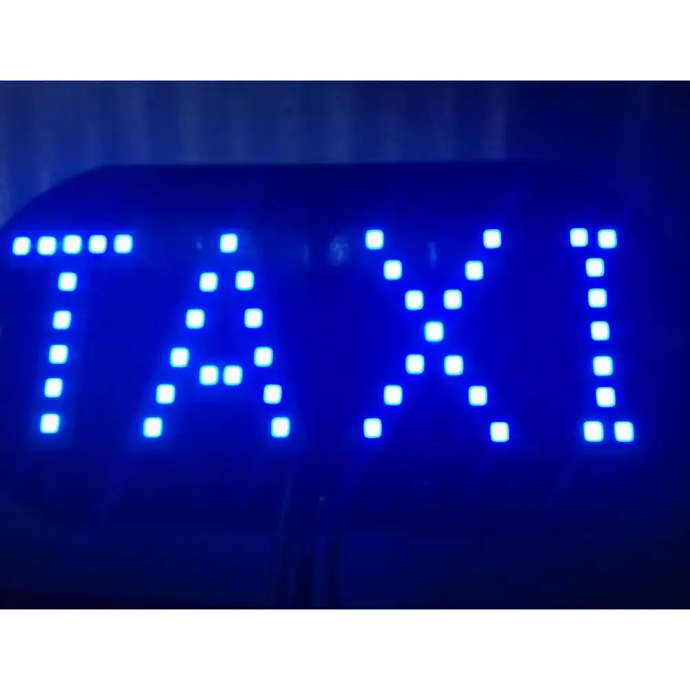 

12V Taxi Cab LED Light Windscreen Windshield Indicator Lamp Car LED Sign Light Bulb with Suction Disc Cigarette lighter Dropship