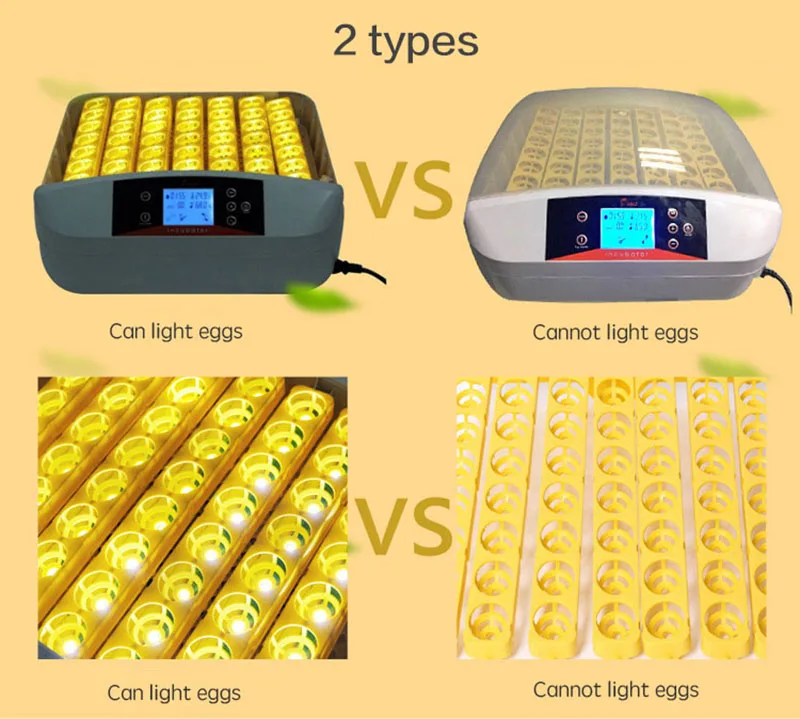 Сельскохозяйственная инкубатория машина 56 яиц инкубаторы дешевая цена куриный автоматический инкубатор для яиц птицы перепелиные Брудер Птицы Животные яйца