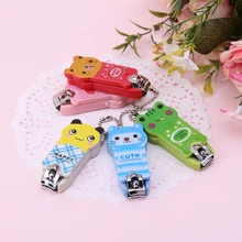 Прямая поставка детские безопасные кусачки для ногтей Ножницы детские Мультяшные кусачки для ухода за пальцами