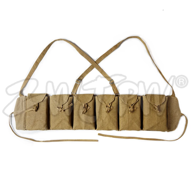 Bolsa de Células Segunda Guerra Mundial Exército Chinês Zb26 Ww2 Campo Combate Bolsa Revista 6 cn – 85995