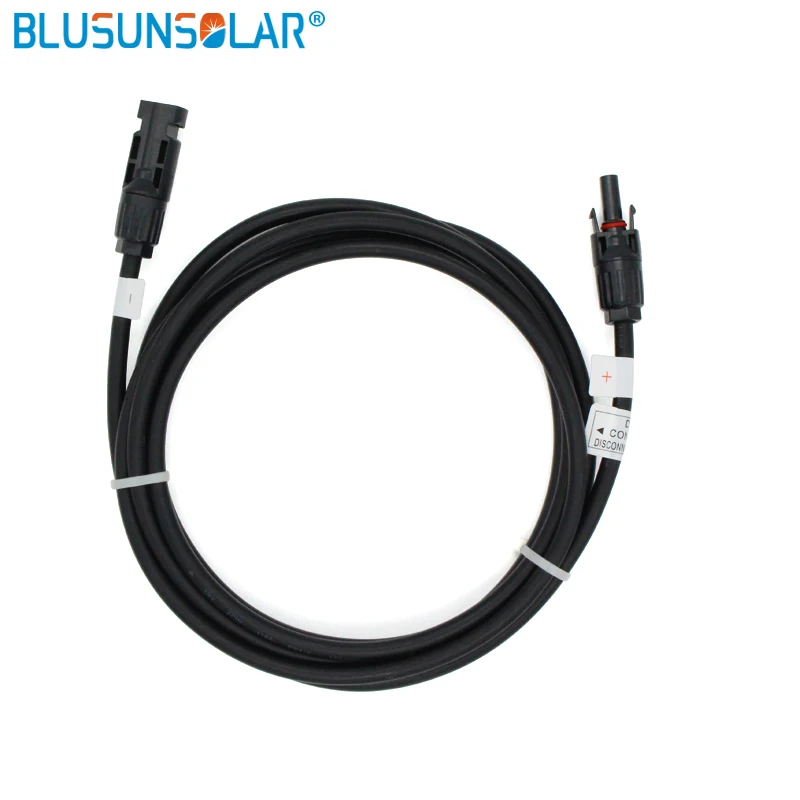 10 шт. высокое качество PV солнечный разъем с 3 метрами 6mm2 (10AWG) Удлинитель для панели
