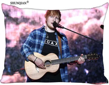 

High Quality Custom Ed Sheeran Pillowcase 45x35cm(One Side) Rectangle Zipper Print Throw Pillowcase Cover
