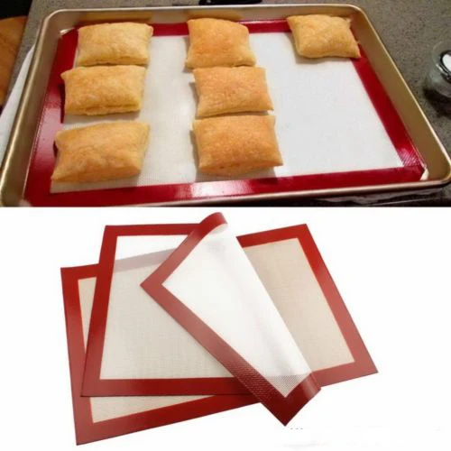Премиум антипригарный прочный силиконовый коврик для выпечки печенья Лист торт формы наборы
