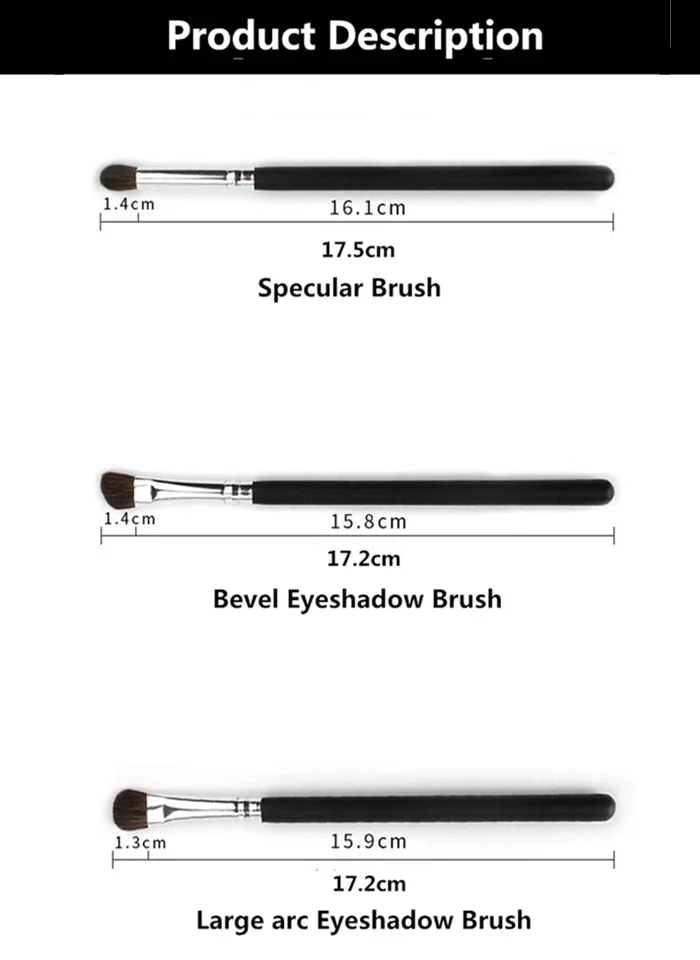 Conjunto de Escova de Cosméticos de Forma Lidar com Escovas Cabeça de Fibra para Maquiagem Conjunto de Maquiagem de 7 Novo Peças Femininas Macia Alta Qualidade Dazzle Color Kit 5 Novo conjunto de maquiagem de 7 peças