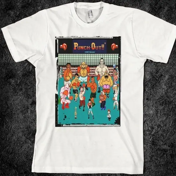 

NEW Mike Tyson Punchout T-Shirt, Nes, Videogame, Boxinger ,MEN WOMEN T-SHIRTS S-5XL