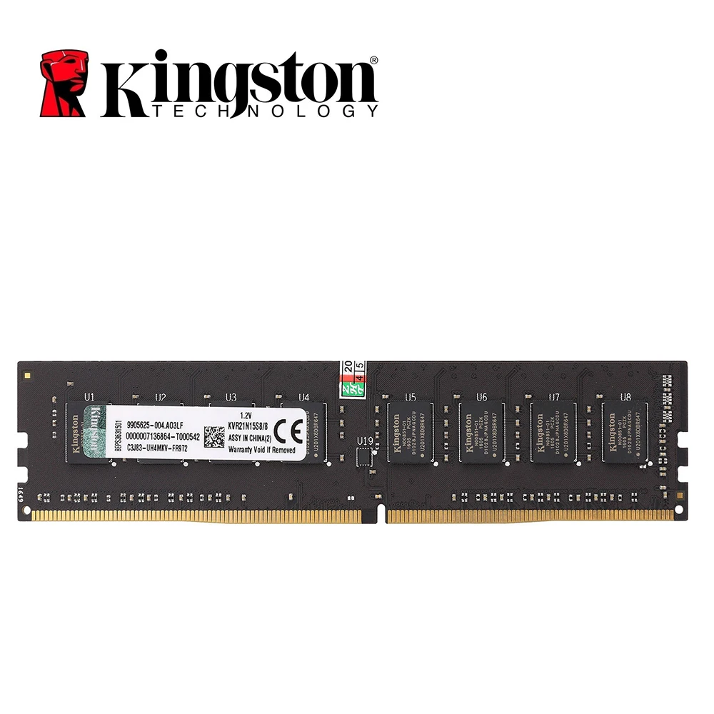 Оперативная память Kingston DDR4 8 ГБ 2133 МГц CL15 1 2 В 2X8G 288 Pin для настольного компьютера PC4
