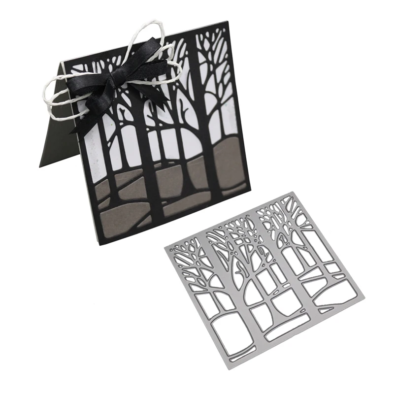  BalleenShiny Forest Deer Metal Cutting Die Stencil DIY Scrapbook Paper Cards Embossing Craft Invita - 33044505006