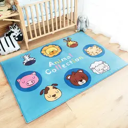 Мультфильм Животные ковер для детской комнаты Home Decor Спальня ковер дети играют коврик для новорожденных исследование мягкий коврик ковер