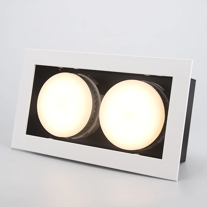 double ceiling light fixture