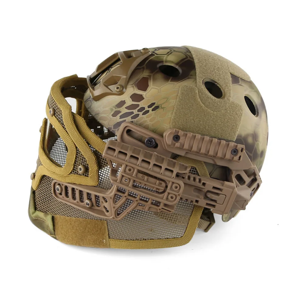 Армейский Военный Тактический шлем G4 система Casco страйкбол шлем спортивные аксессуары Пейнтбол Полнолицевая защитная маска для лица шлем