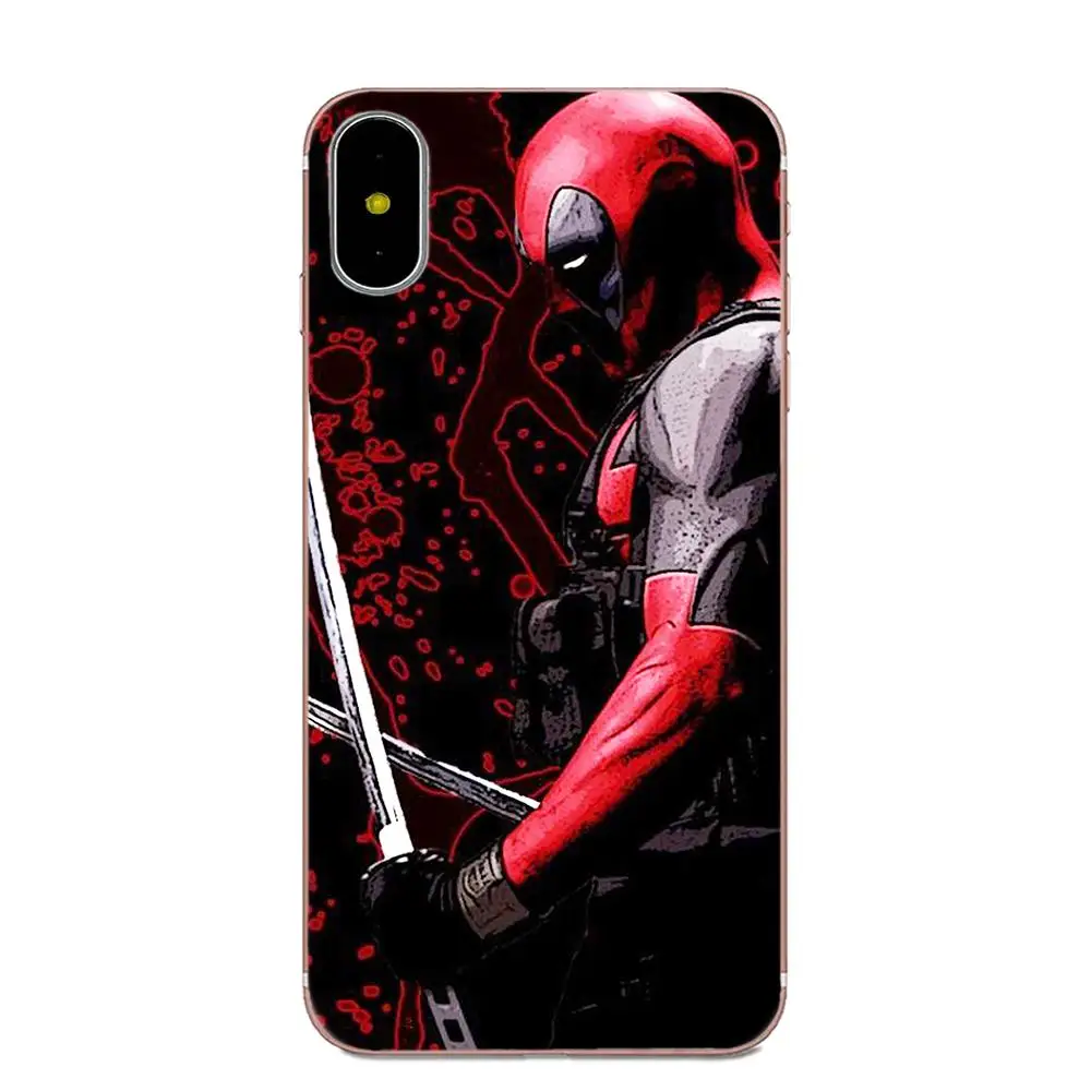 Крутой чехол Капа Marvel Hero Deadpool для Huawei Honor Mate Nova 2 6A 7A 7C 8C 8S 10 10i Y5 Y9 Lite P Smart GR5