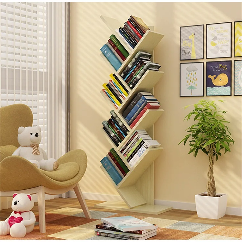 134 سنتيمتر 9 طبقات الإبداعية شجرة نمط خزائن الكتب المحمولة رفوف غرفة نوم رف 134 سنتيمتر 9 طبقات الإبداعية شجرة نمط خزائن الكتب المحمولة رفوف غرفة نوم رف